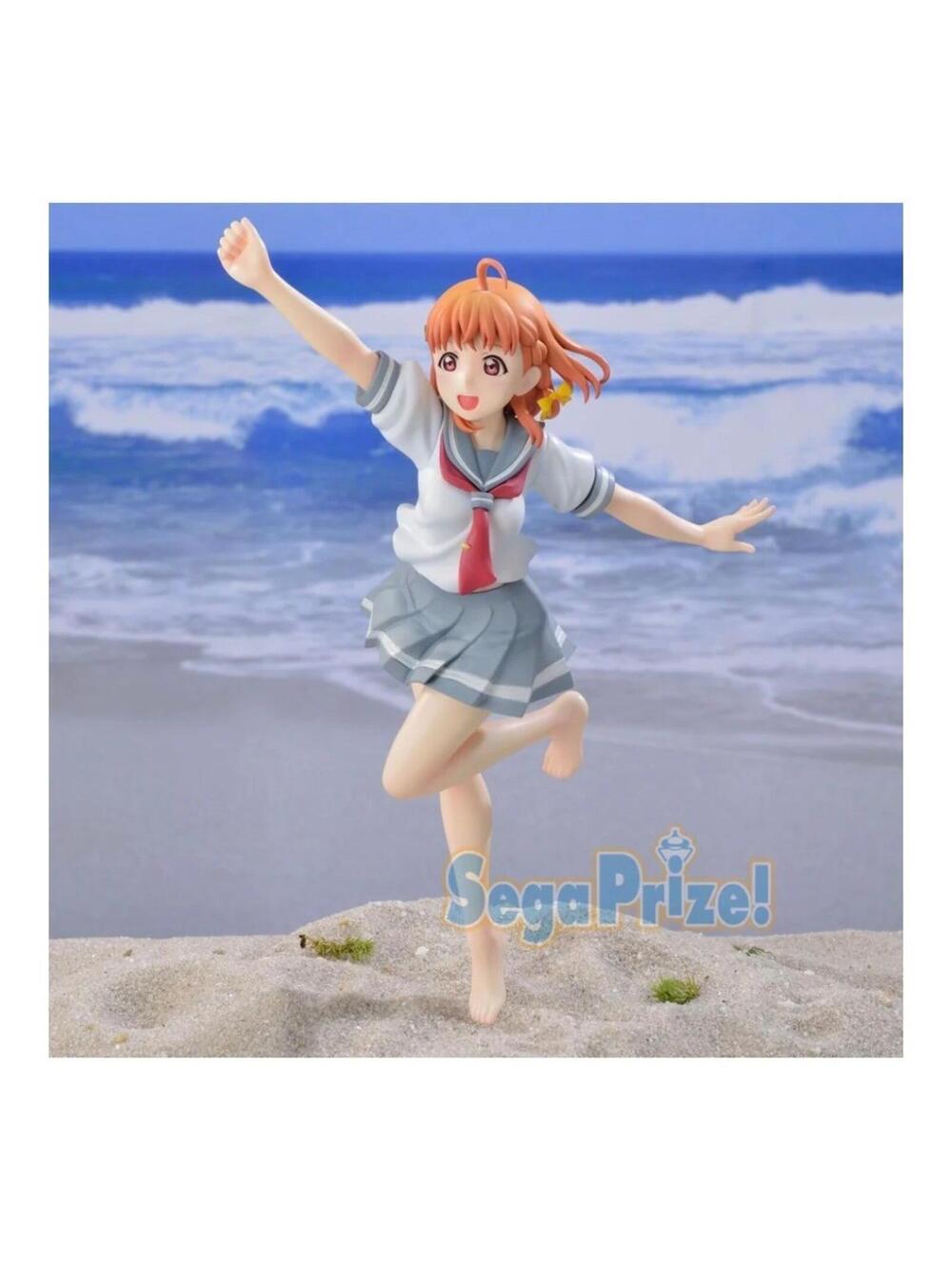 Sega Love Live Sunshine Chika Takami Figure OS Orange Excellent SPM Statue